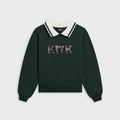 Kith Kids Varsity Letter Collared Nelson Sweatshirt - Stadium - PH