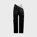 Kim Shui Jee Lace Up Pant - Black