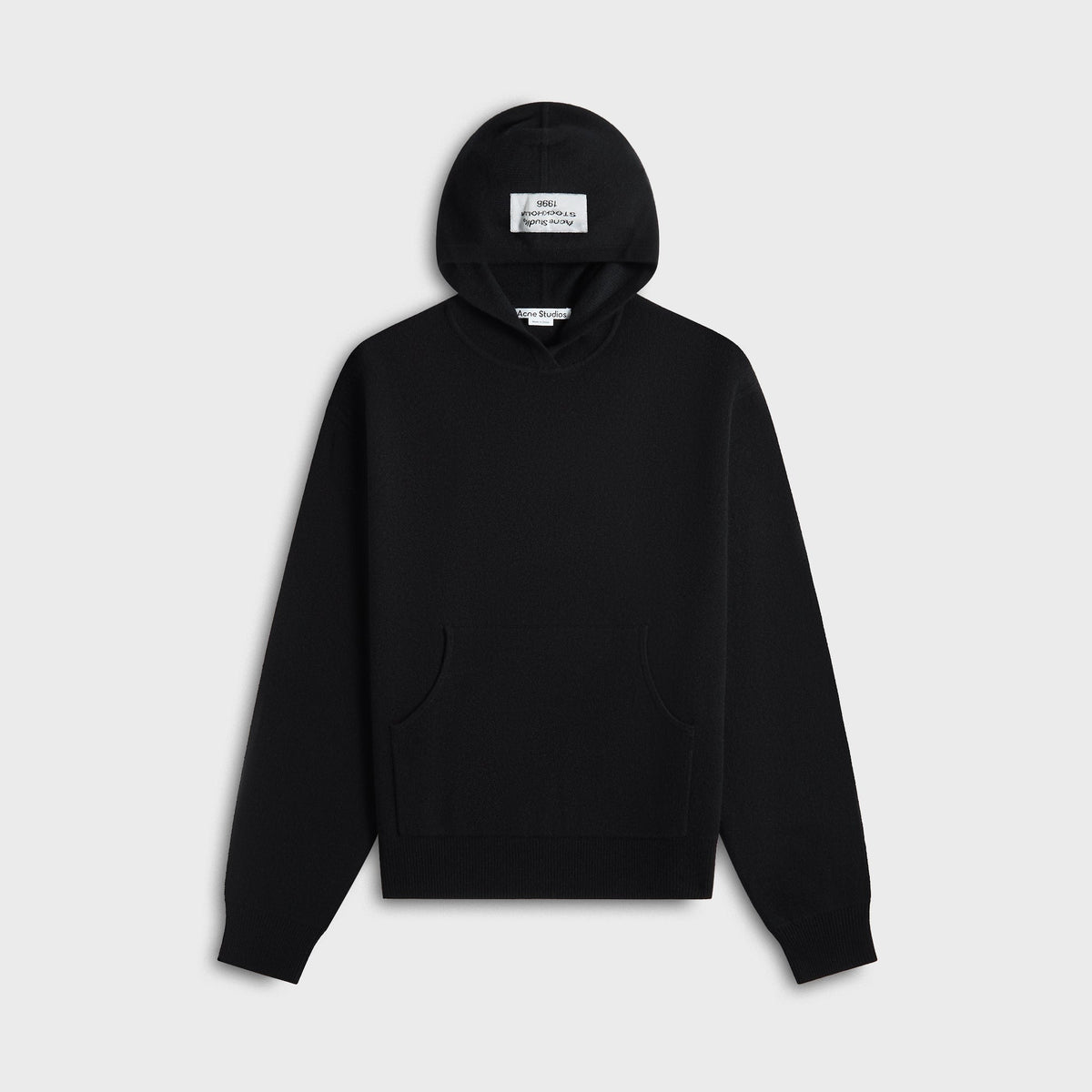 Acne Studios Cashmere Hoodie - Black