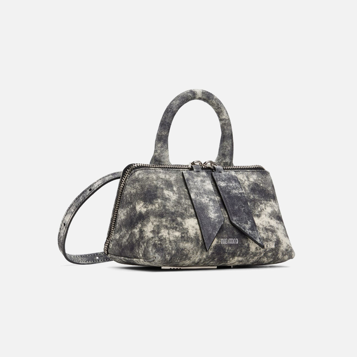 The Attico Friday Crossbody - Black / White