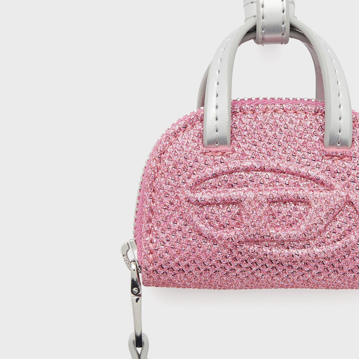 Diesel 1DR Dome Charms Wallet - Pink Crystal