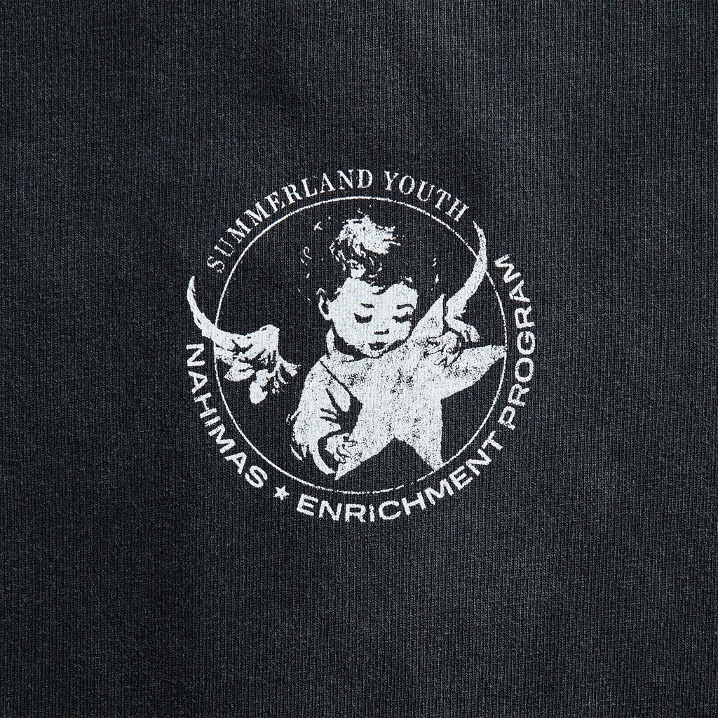NAHMIAS Youth Enrichment Program Boxy Tee - Aged Black