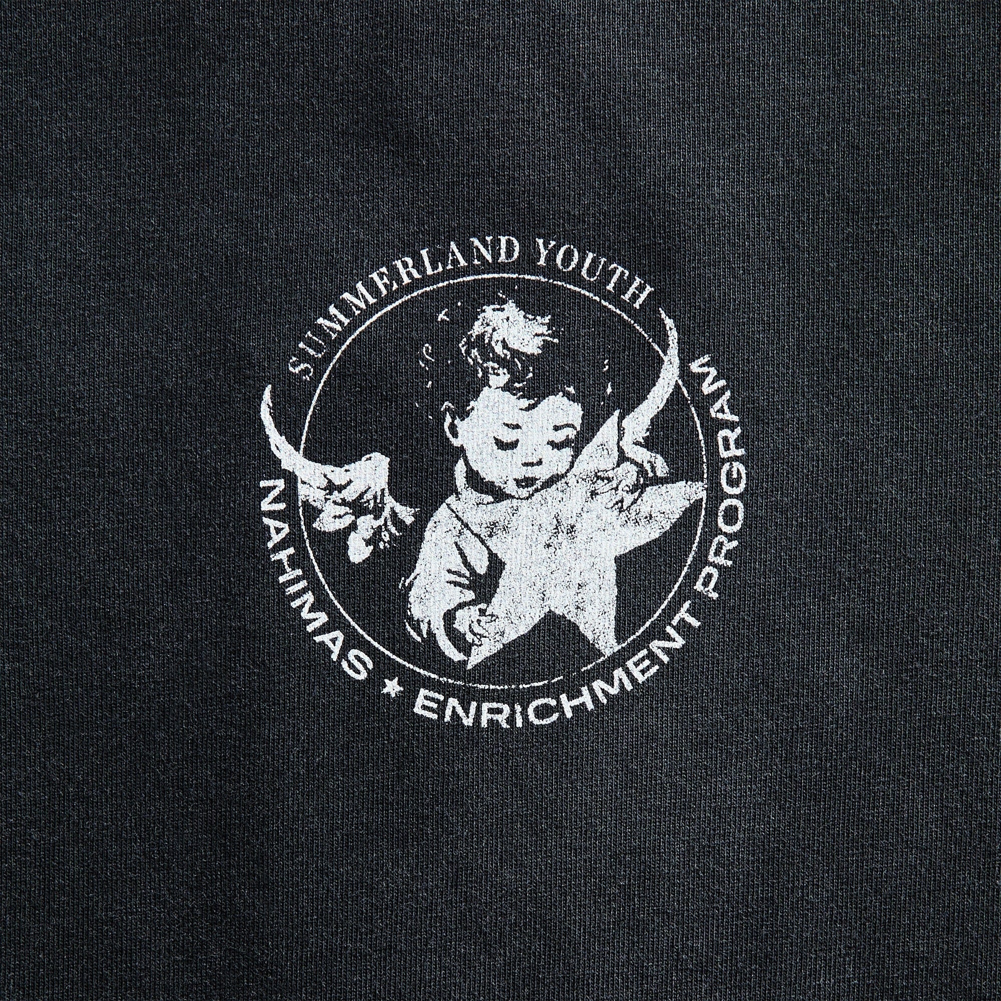 NAHMIAS Youth Enrichment Program Boxy Tee - Aged Black