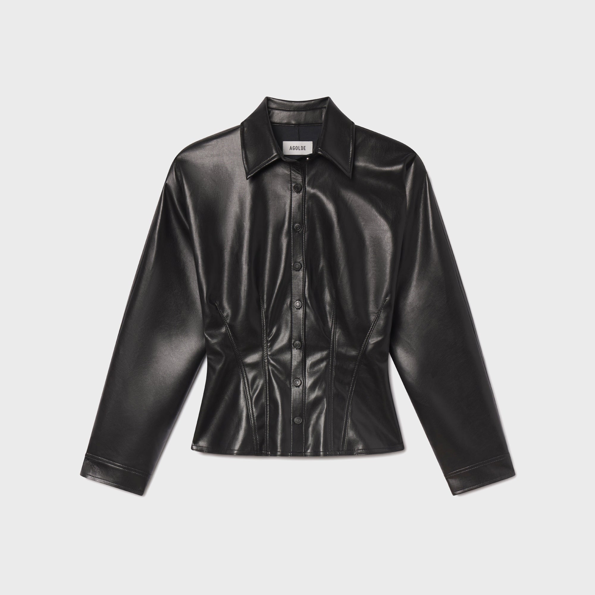 Agolde Devon Shirt - Black