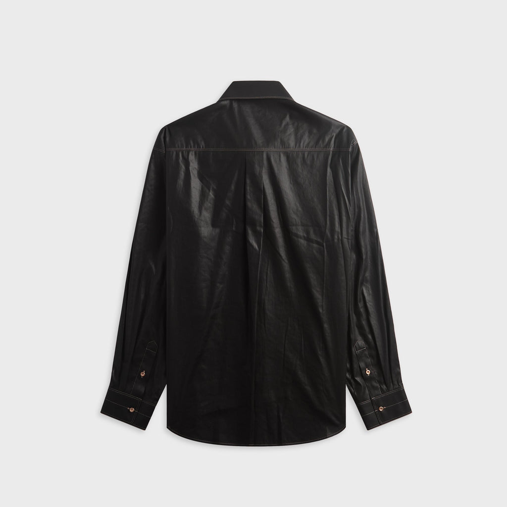 Lemaire Long Sleeve Shirt - Caviar