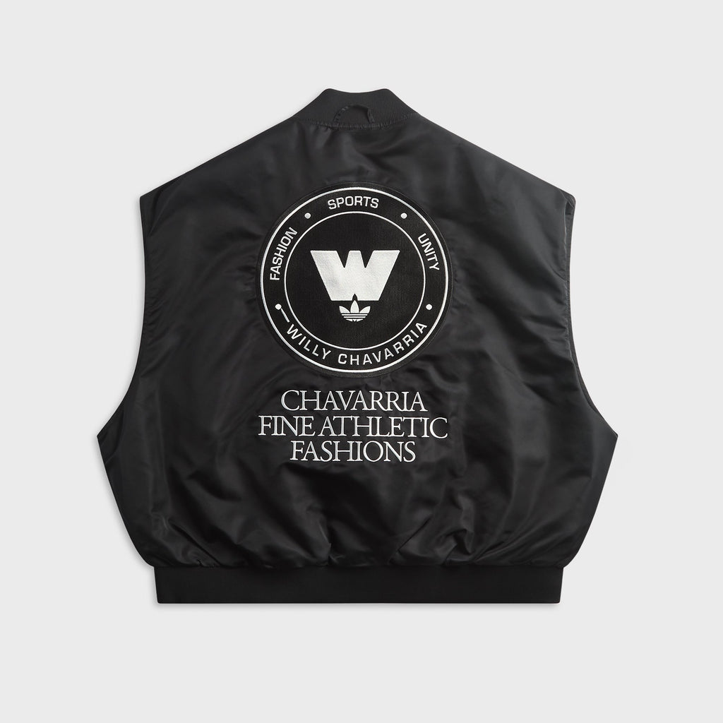 adidas x Willy Chavarria Padded Down Vest - Black