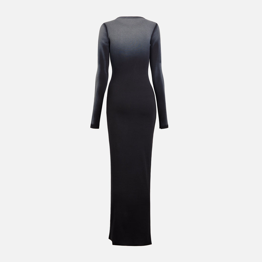 Cotton Citizen Verona Crew Maxi Dress - Black Cast