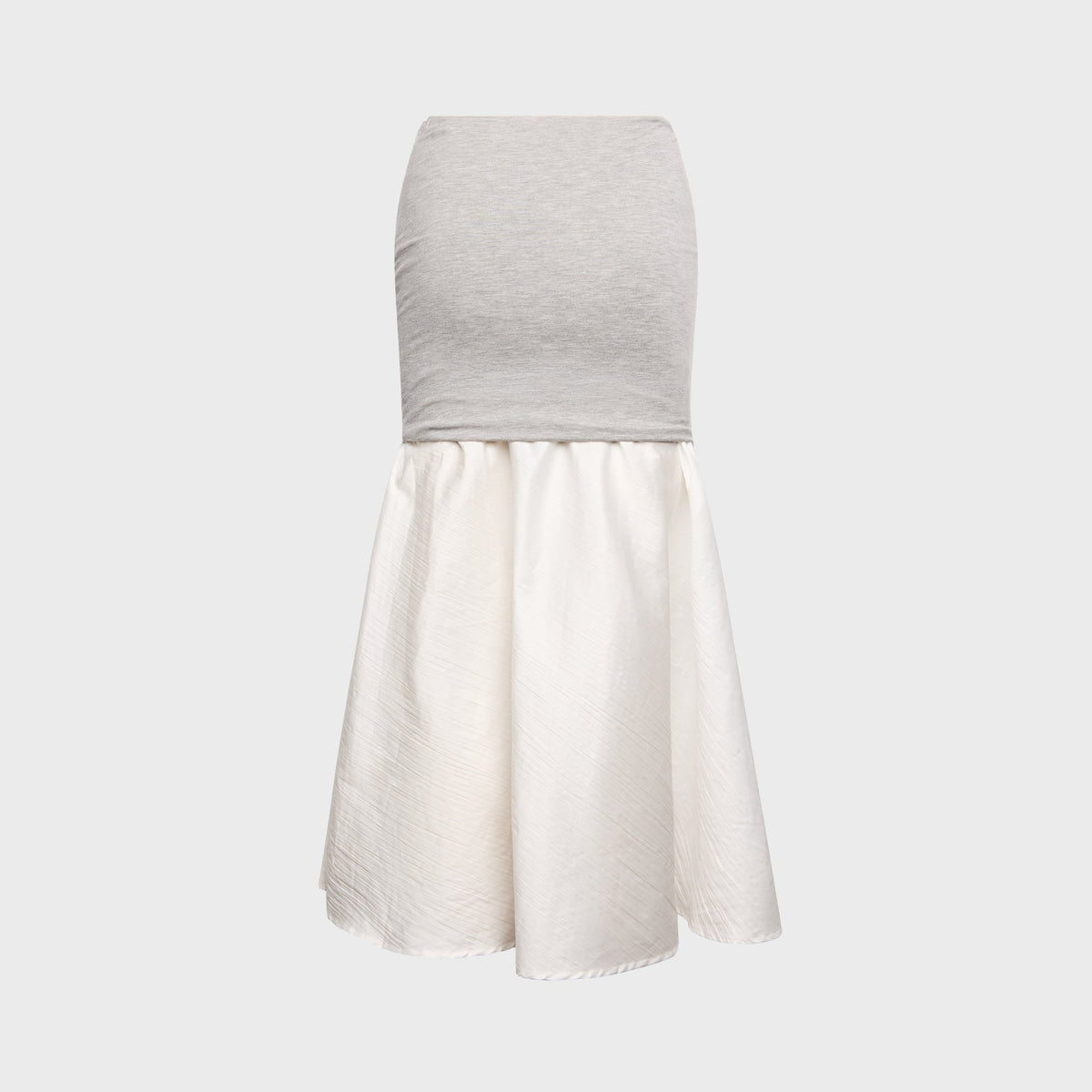 The Line by K Mari Skirt - Heather Grey