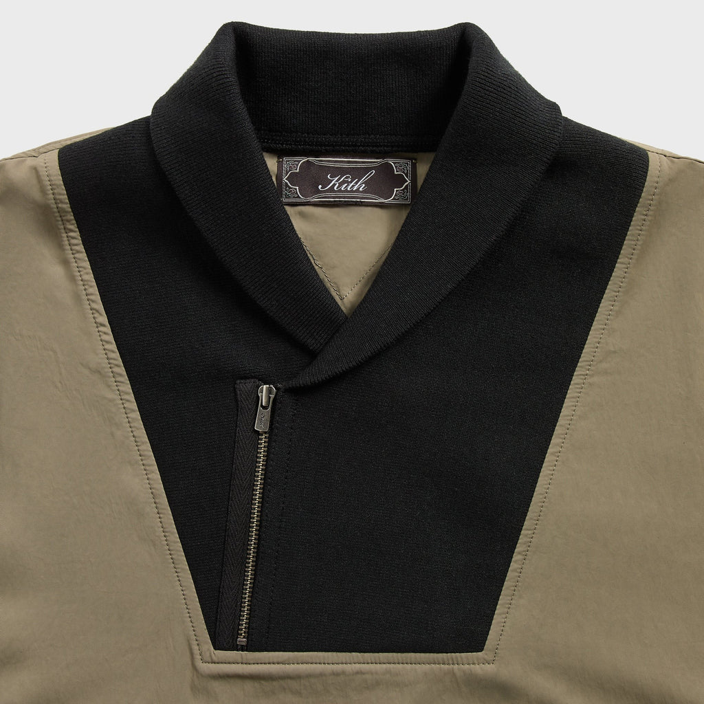 Kith Nylon Vernon Pullover - Icy Olive