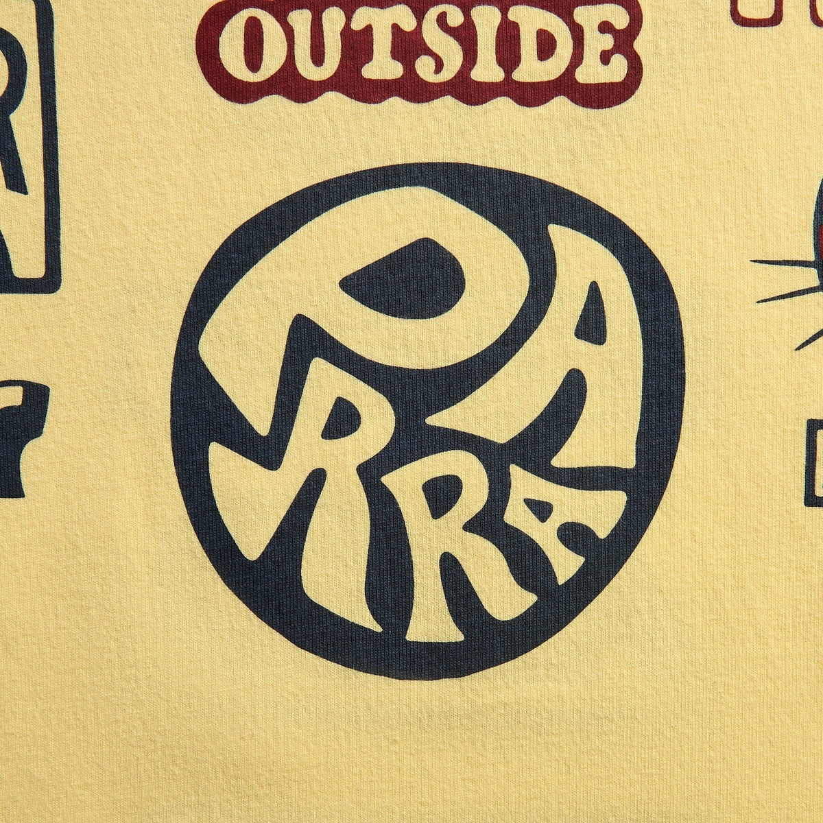by Parra Never Sinister Long Sleeve Tee - Yellow