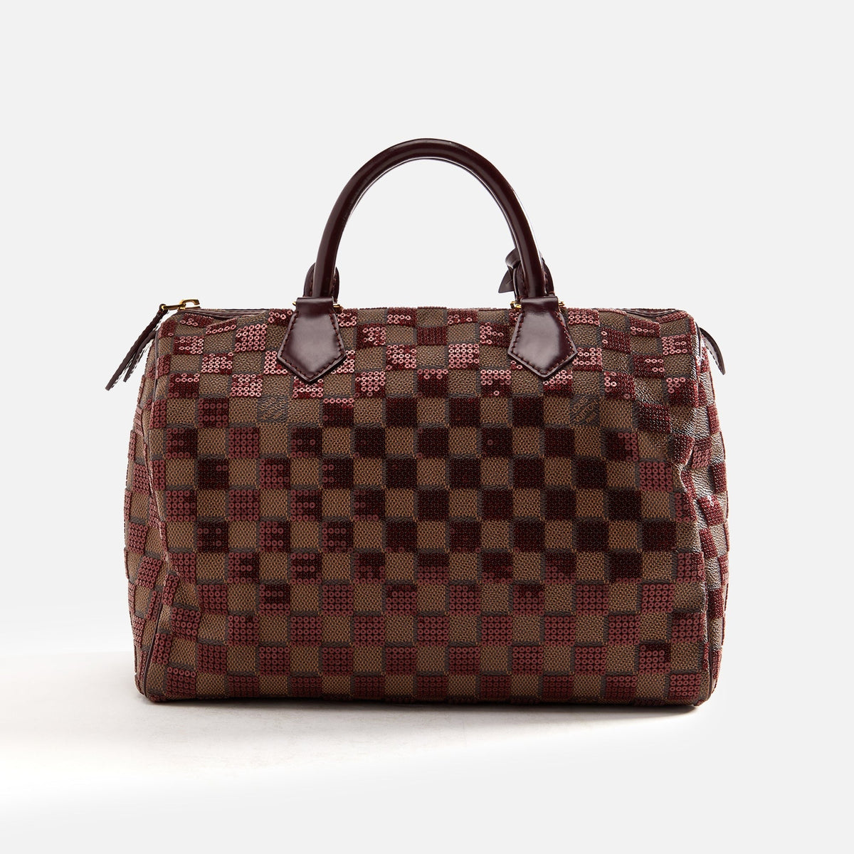 WGACA Louis Vuitton Damier Paillettes Speedy - Red