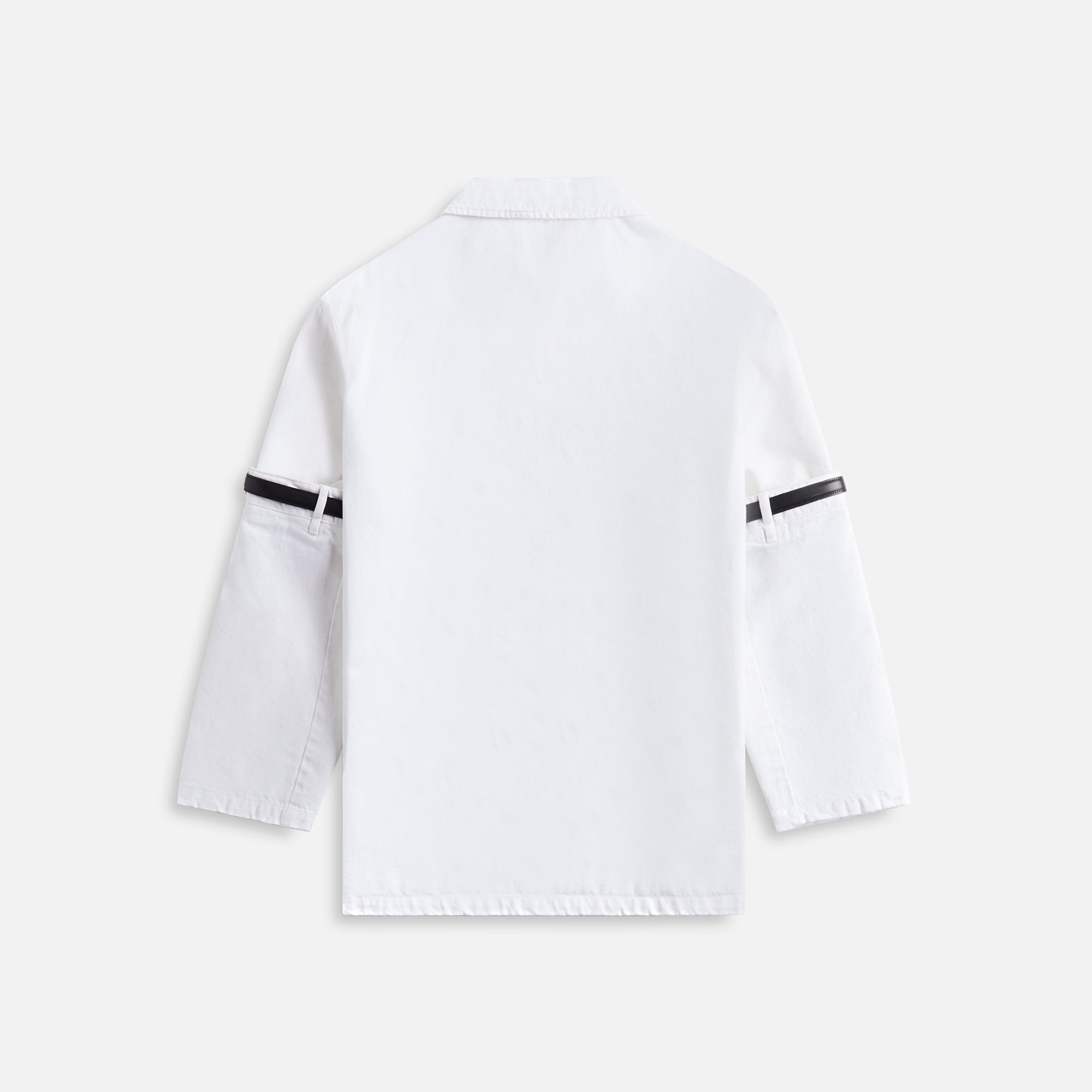 Coperni Hybrid Denimn Overshirt - White