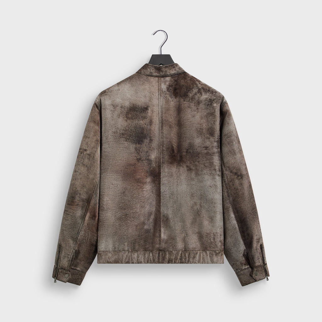 &Kin Pony Hair Cassius Moto Jacket - Underground