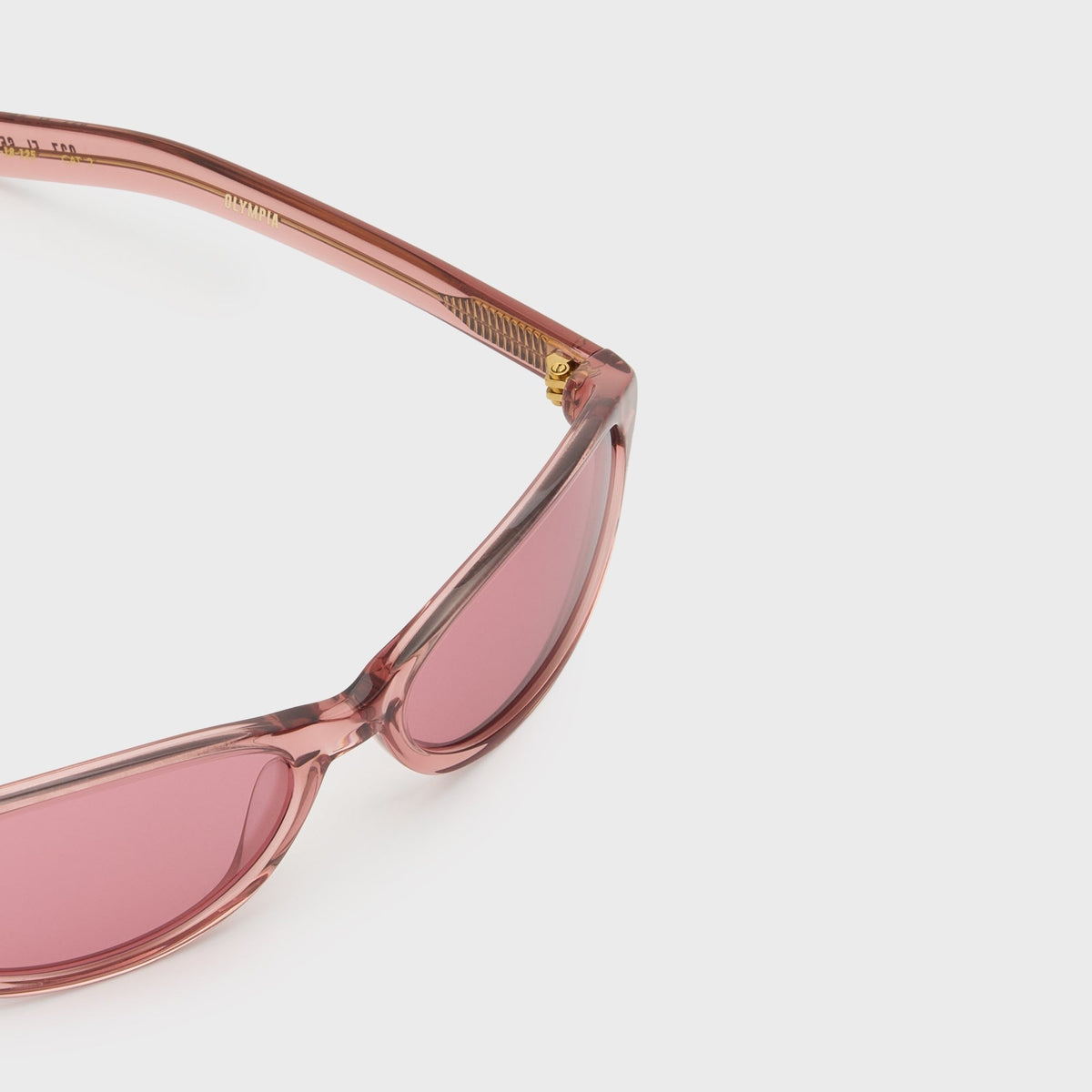 Flatlist Olympia Sunglasses - Crystal Pink / Dust Pink