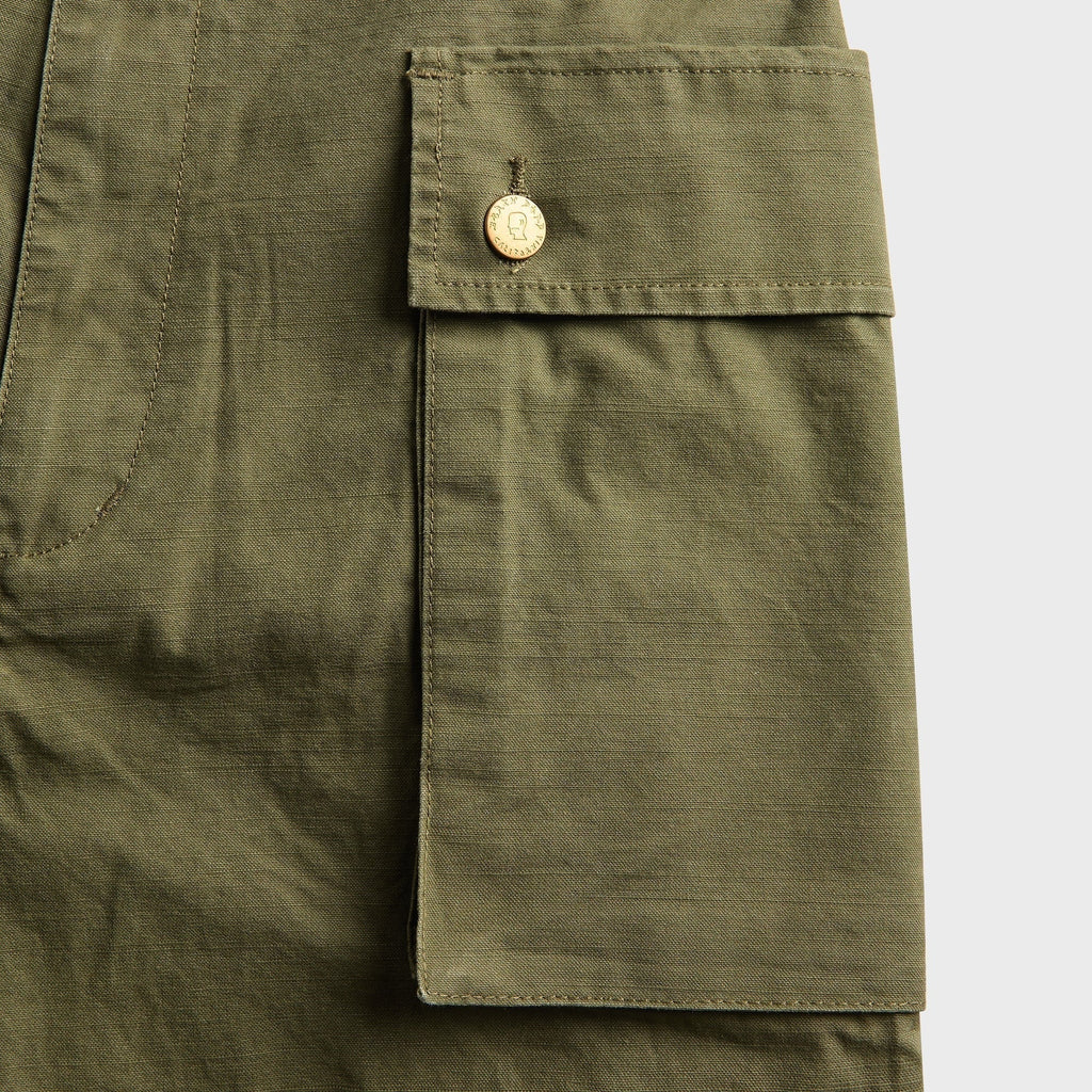 Brain Dead Canvas Overpant - Olive