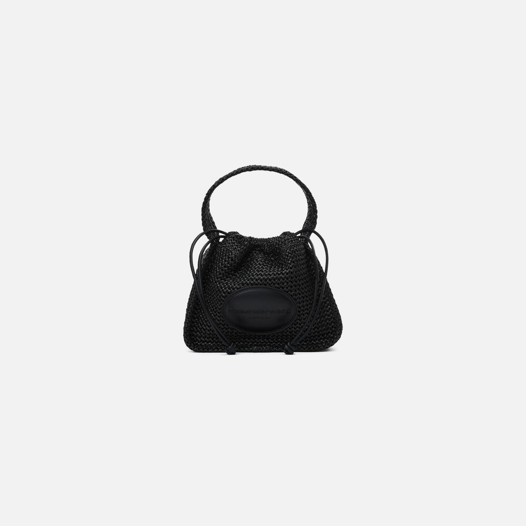 Alexander Wang Ryan Small Raffia Bag - Black