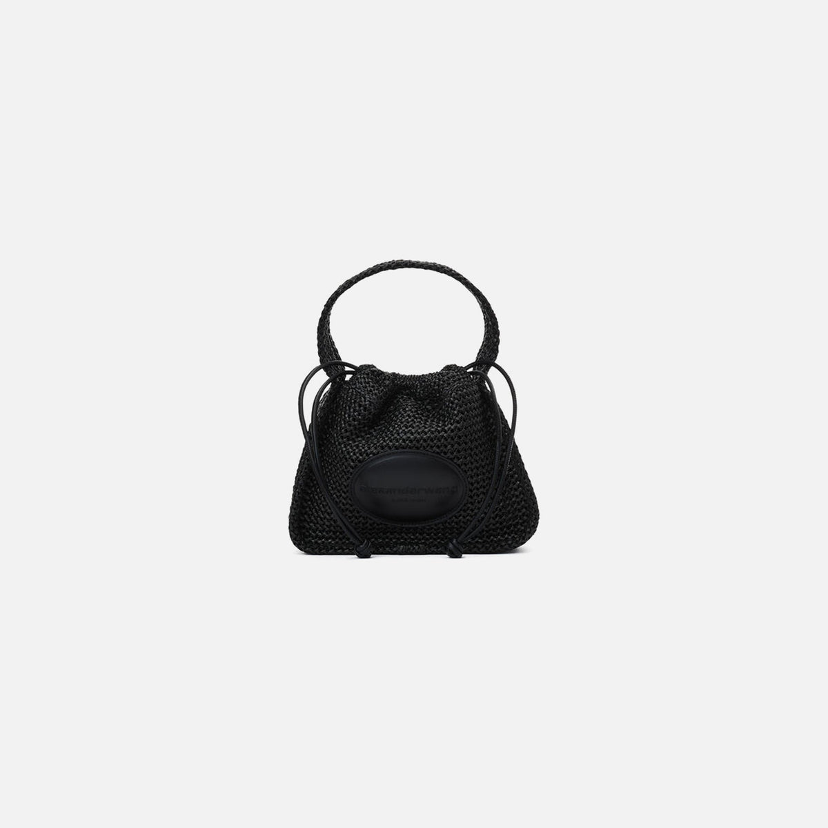Alexander Wang Ryan Small Raffia Bag - Black