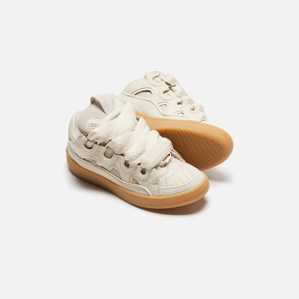 Lanvin Curb Sneakers - Chalk