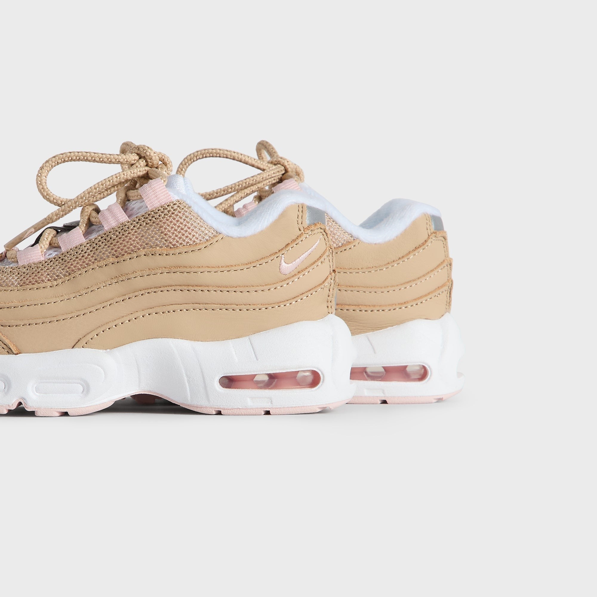 Kith Kids for Nike TD Air Max 95 "Linen" - Linen / Atmosphere / White