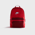 Nike x LEGO Kids Heritage Backpack - Rush Red / Dark Cayenne / Metallic Silver