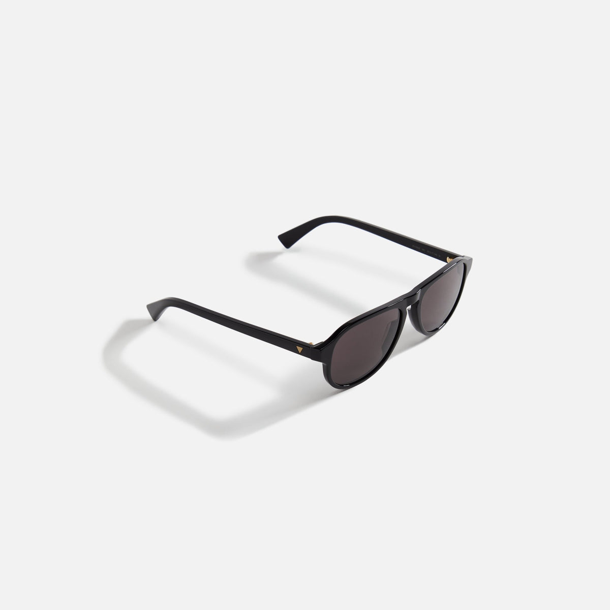 Bottega Veneta Mens 55 Sunglass Recycled Ace - Black