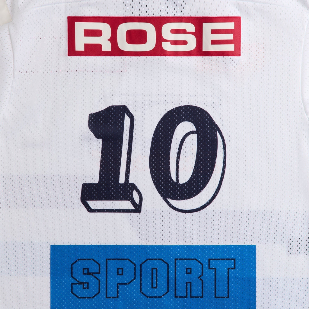 Martine Rose Oversized Hockey Top - White / Blue