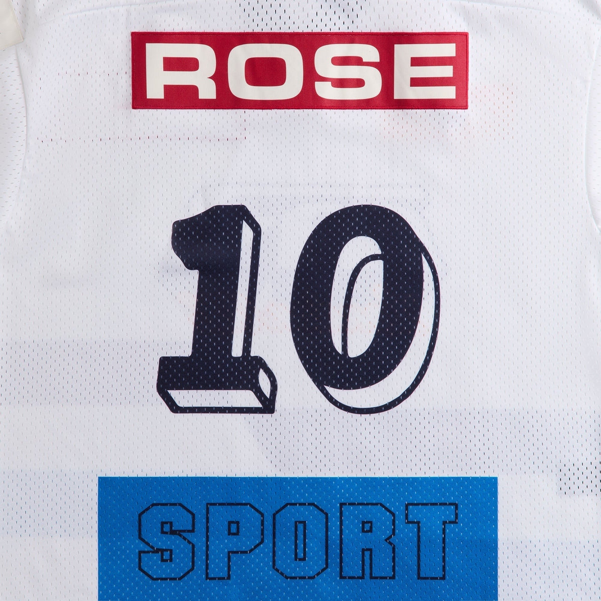 Martine Rose Oversized Hockey Top - White / Blue