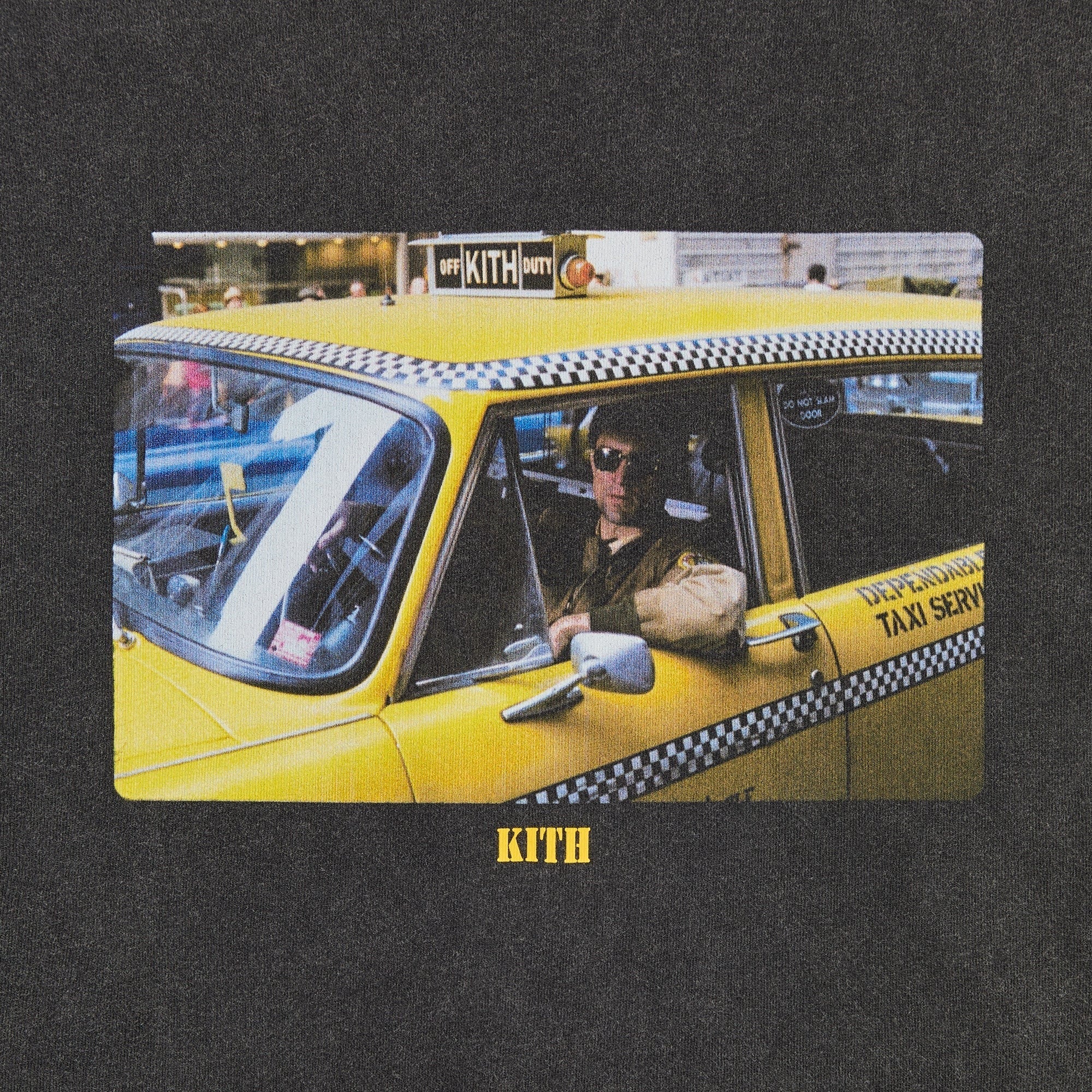 Kith for Taxi Driver Taxi Vintage Tee - Black