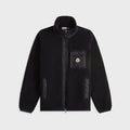 Moncler Zip Up Cardigan - Black
