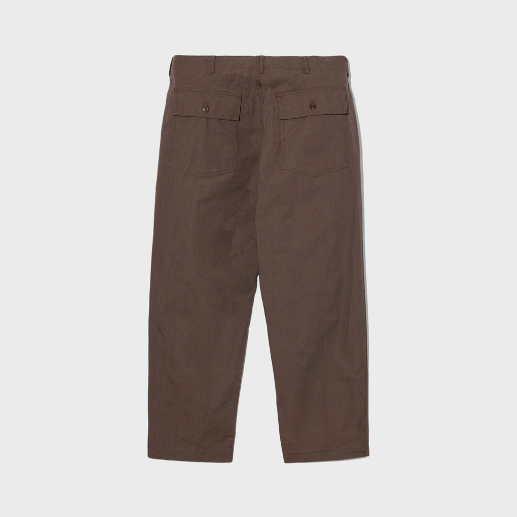 Engineered Garments Heavyweight Cotton Ripstop Fatigue Pant - Dark Brown