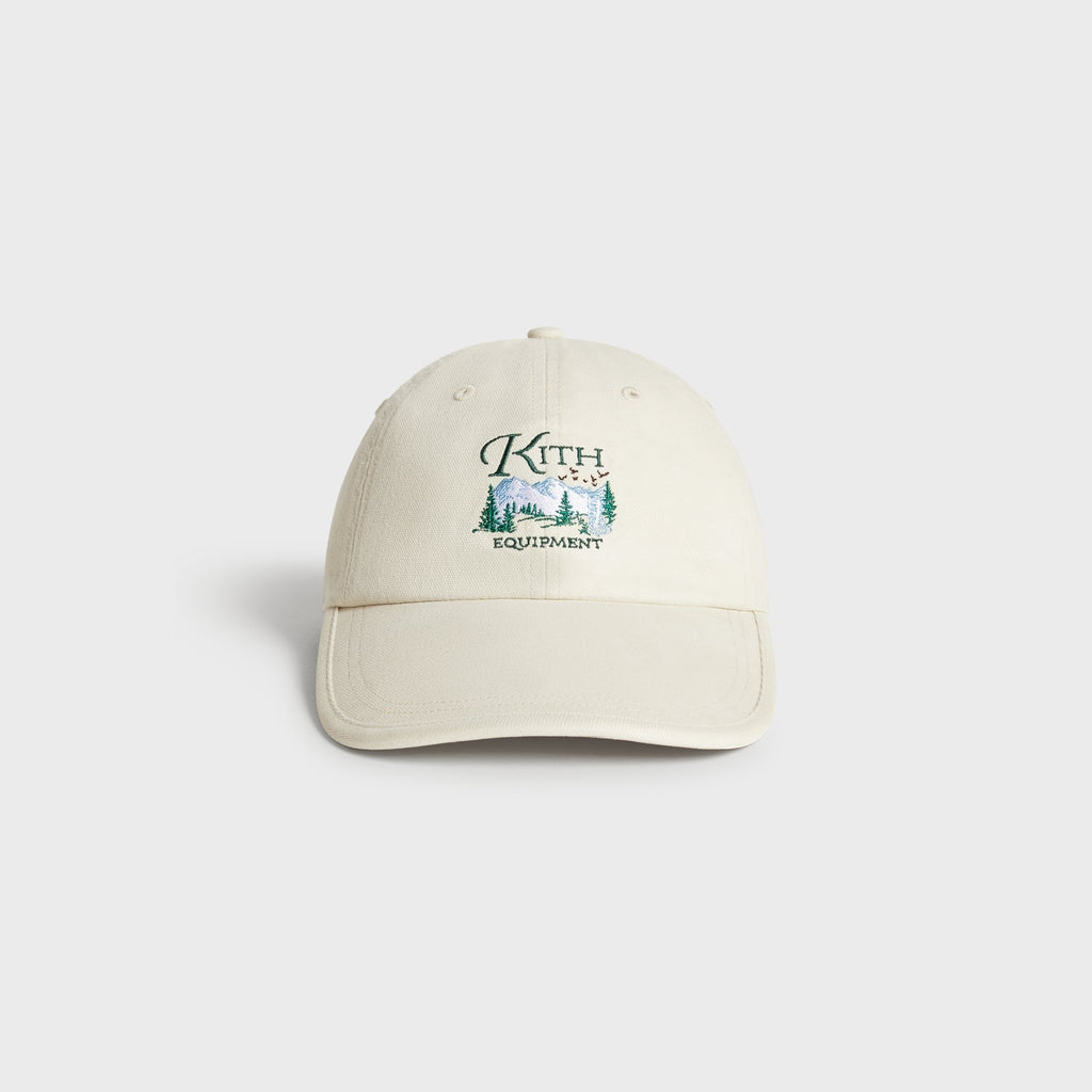 Kith & '47 Canvas Long Visor Clean Up Cap - Sandrift