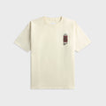 Rhude Fumar 91 Tee - Vintage White / Black / Red