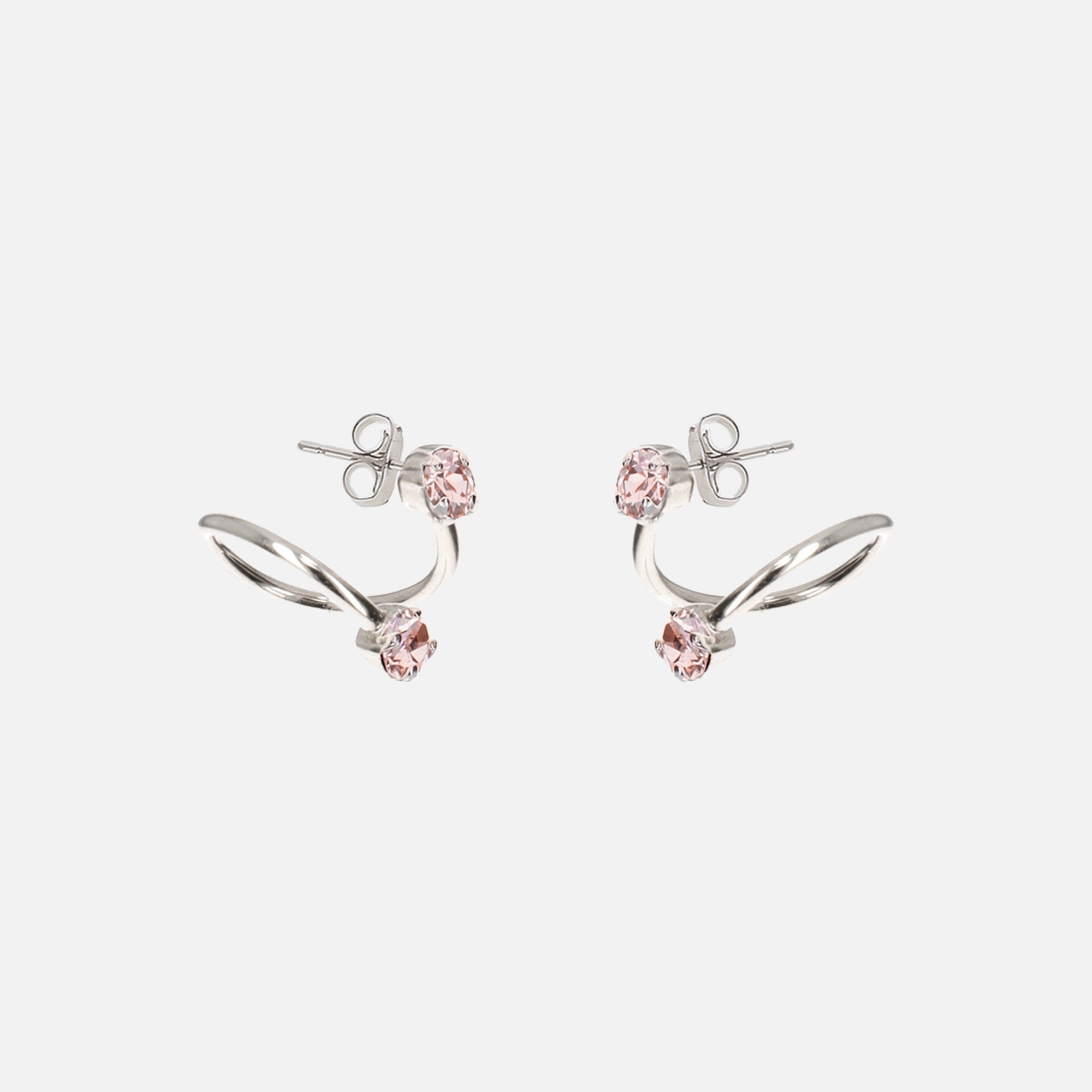 Justine Clenquet Maxine Earrings - Pink
