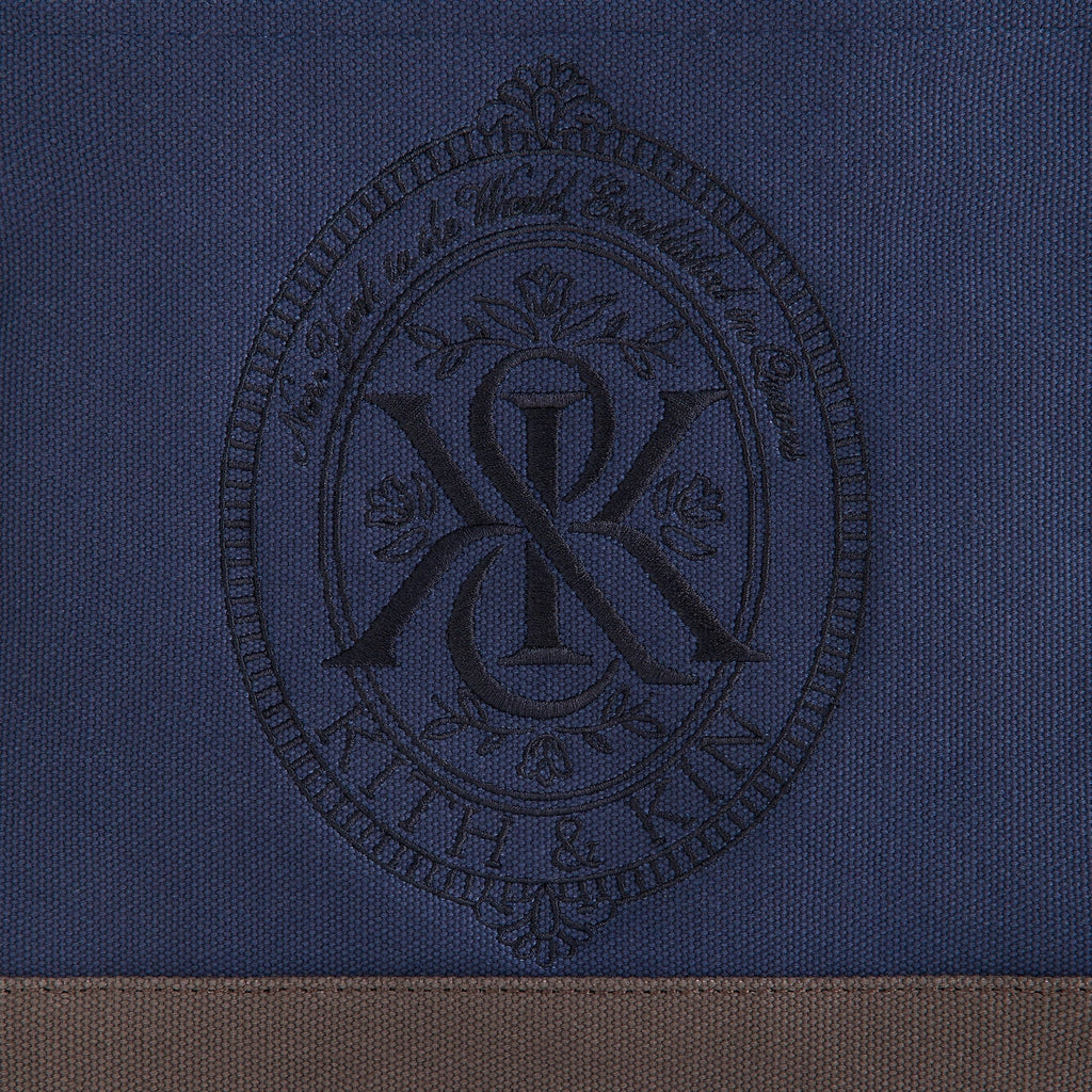Kith Embroidered Canvas Tote Bag - Nocturnal