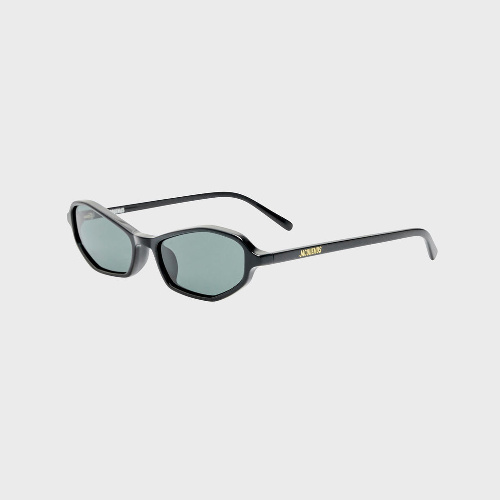 Jacquemus 226 Frames - Black / Light Gold / Grey