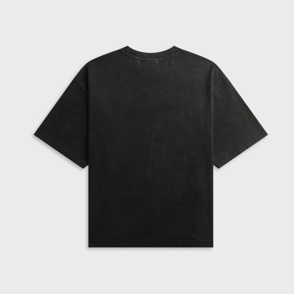 Daily Paper Shield Helmet Short Sleeve Tee - Washed Black