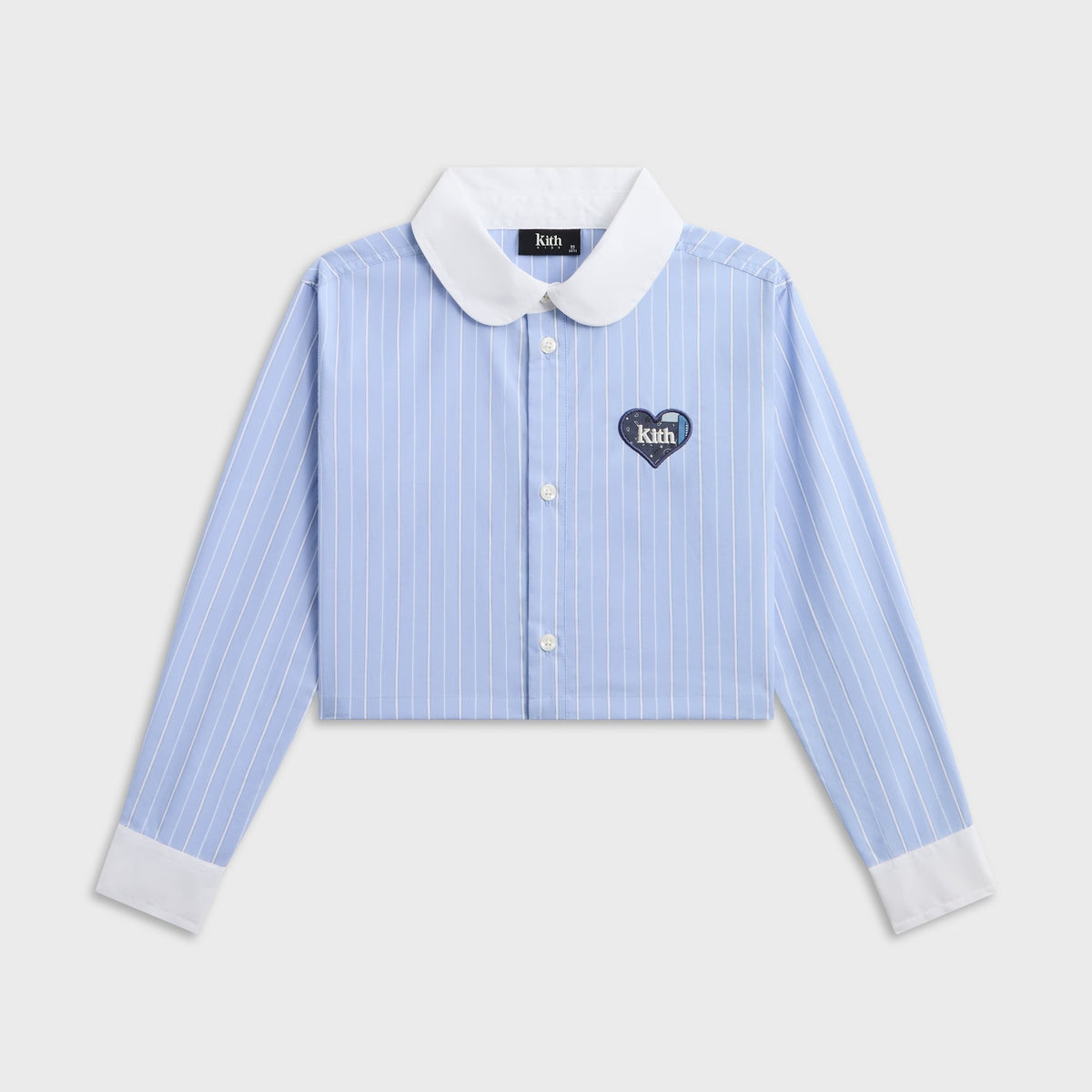 Kith Kids Cropped Apollo Shirt - Serene