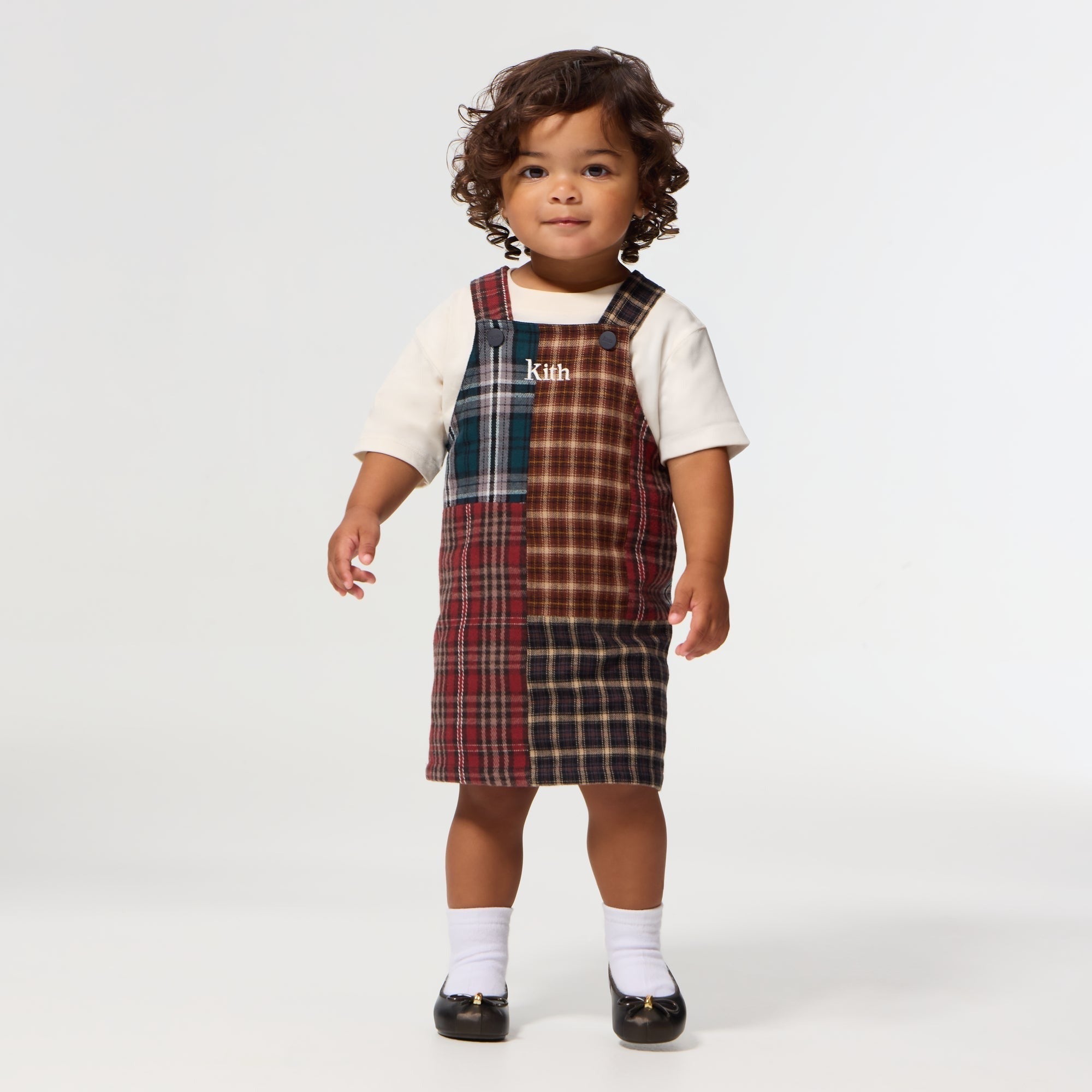 Kith Baby Patchwork Plaid Overall Dress - Chest - PH