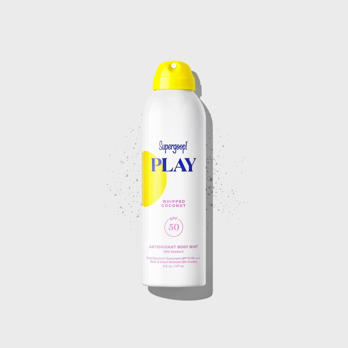 Supergoop! PLAY Antioxidant Body Mist SPF 50 with Vitamin C Whipped Coconut