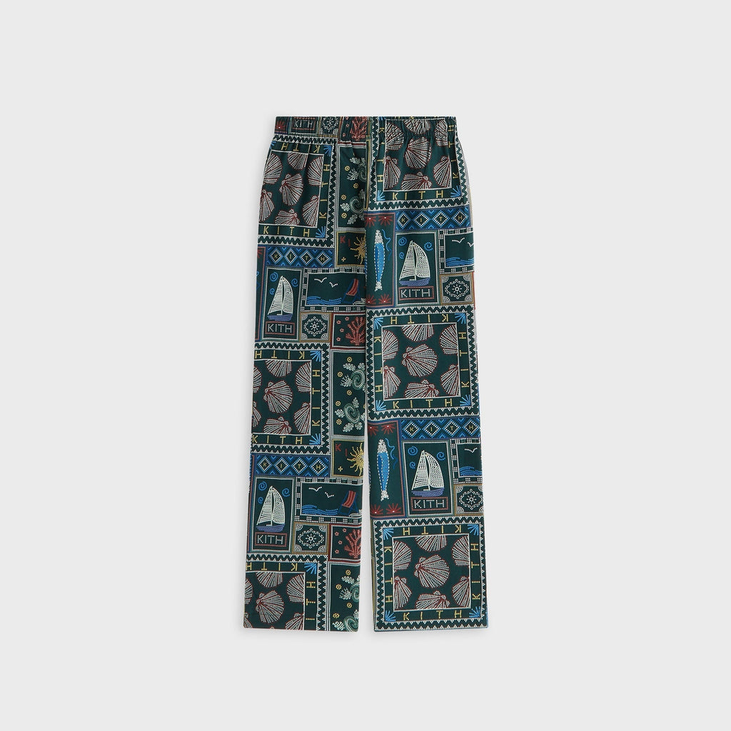 Kith Kids Beach Tile Wide Leg Pant - Stadium