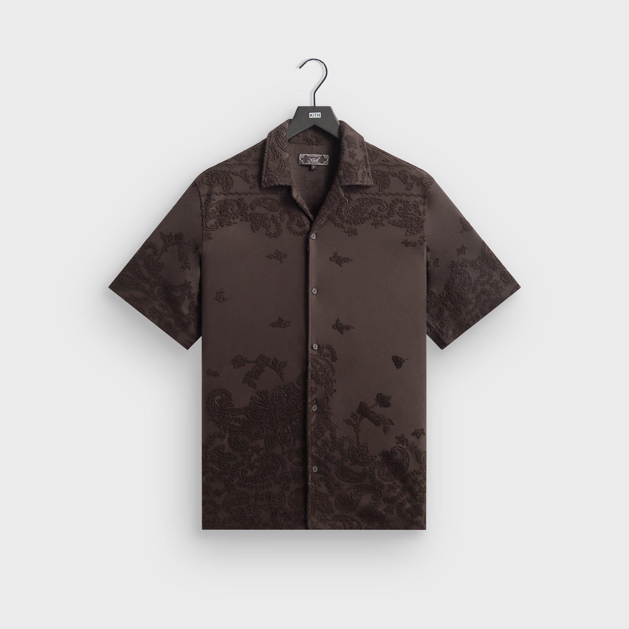 Kith Bandana Towel Terry Thompson Camp Collar Shirt - Kindling