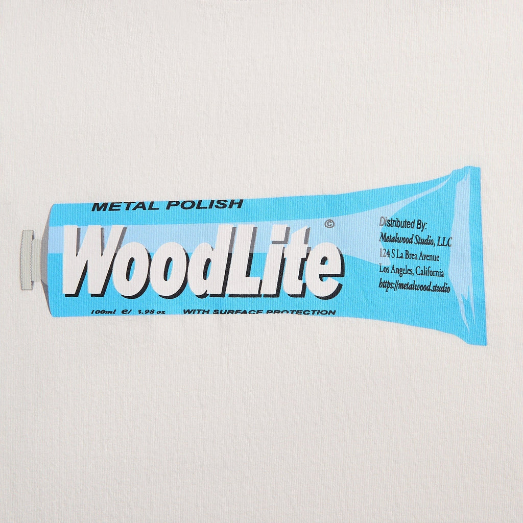 Metalwood Woodlite Tee - White