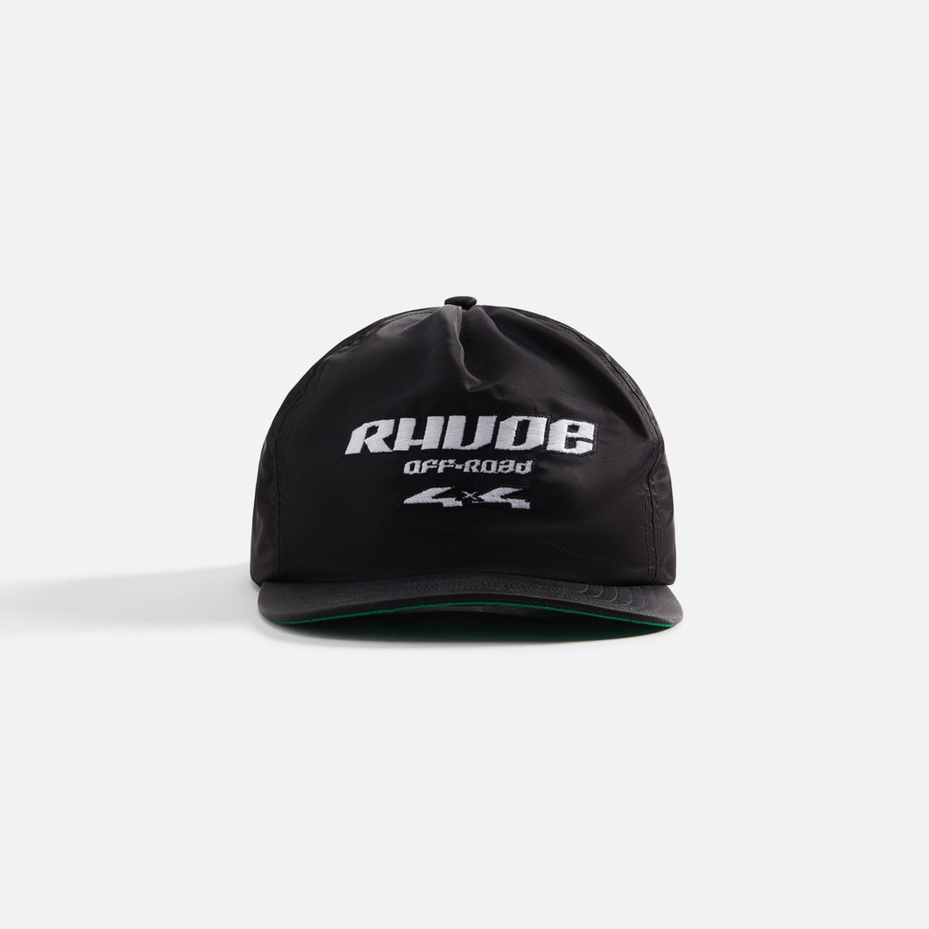Rhude Nylon 4X4 Hat - Black