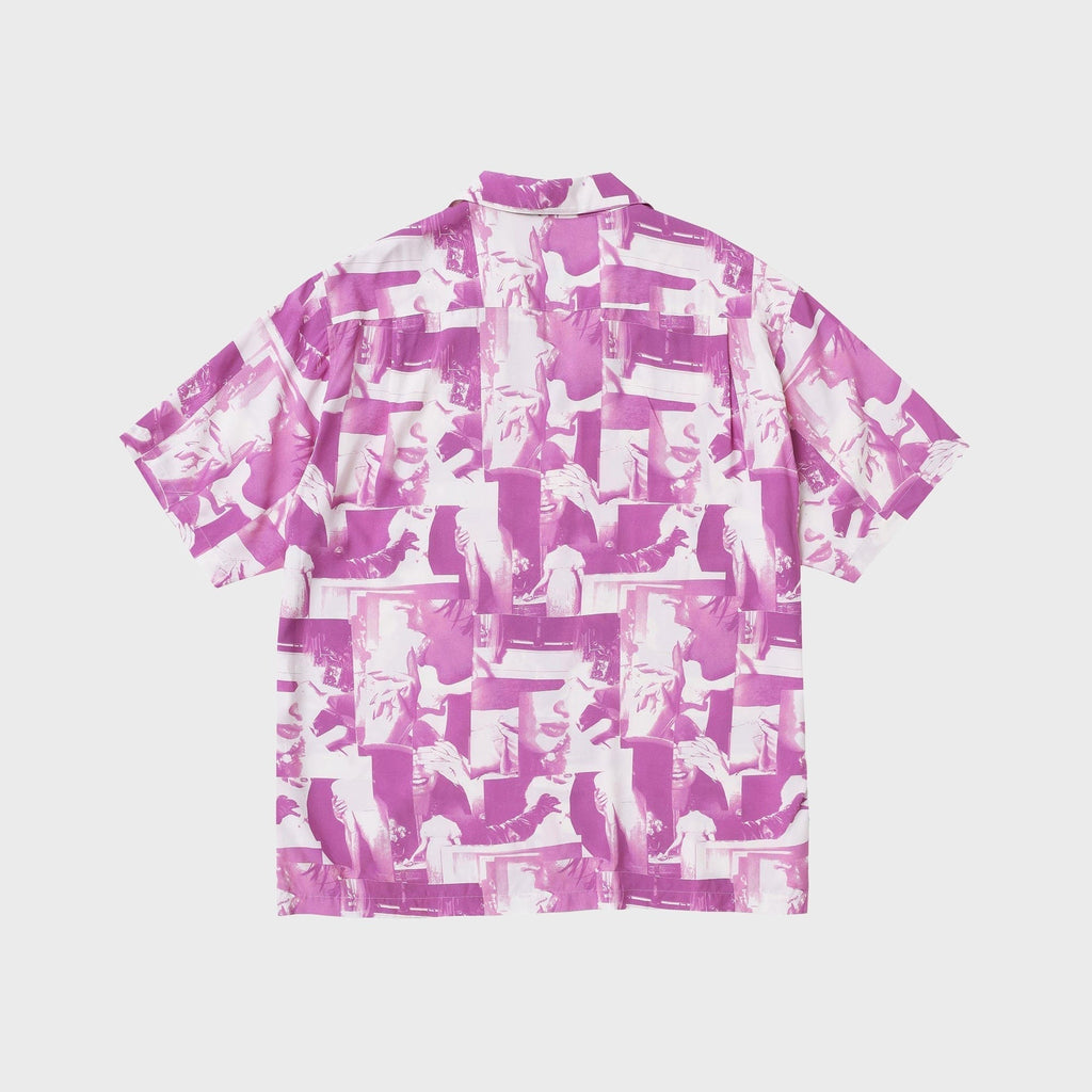 vowels Printed Still Shirt - Rose