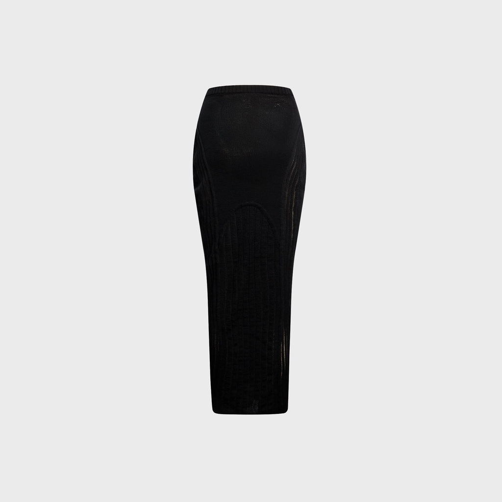 Isa Boulder Rider Maxi Skirt - Black