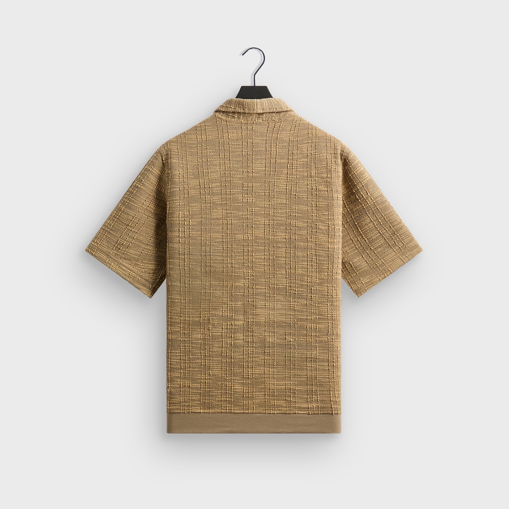 Kith High Twist Tweed Graham Polo - Palomino