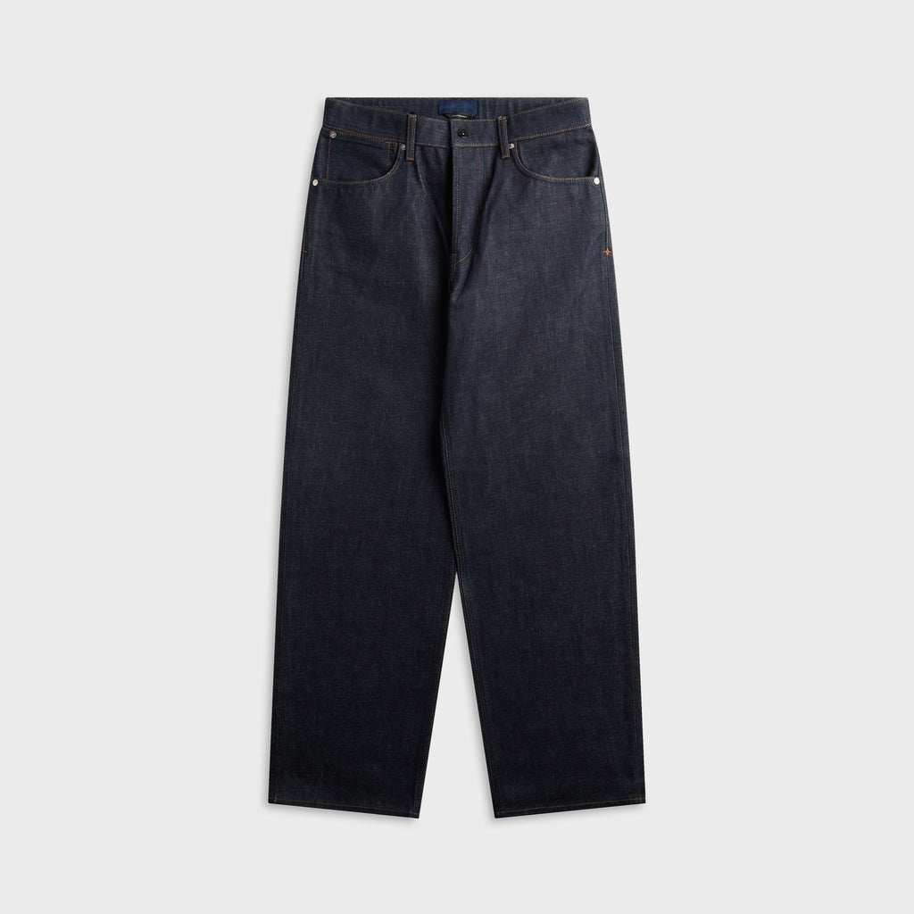Stone Island Indigo Denim-Raw Loose-fit Jean - Blue Raw
