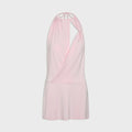 Frankies Bikinis Cindy Wrap Mini Dress - Ballerina