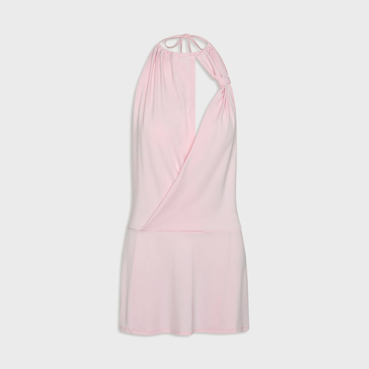 Frankies Bikinis Cindy Wrap Mini Dress - Ballerina