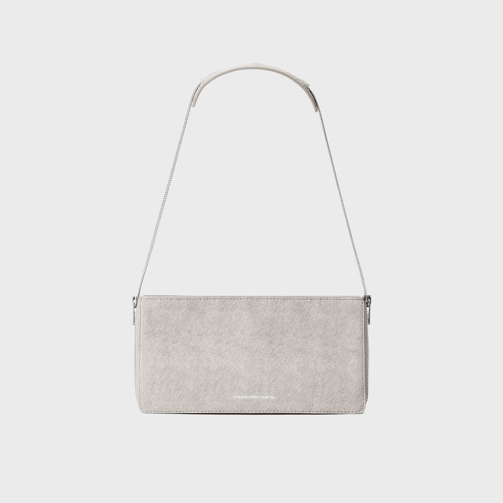 Alexander Wang Siren Pochette - Heather Grey